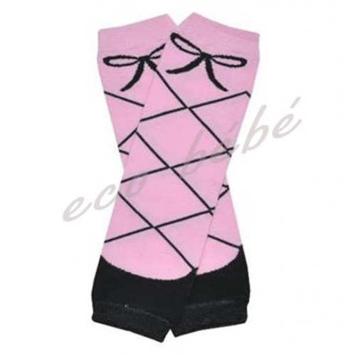 Jambières Rose noeud Jambières Rose noeud