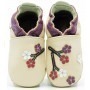 Chaussons cuir souple Jardin Japonais