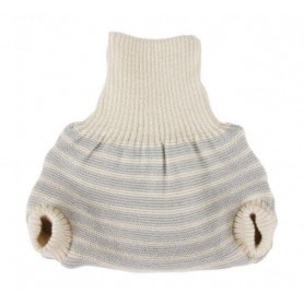 Culotte shorty en laine tricotée - Popolini