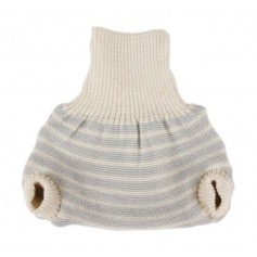 Culotte shorty en laine tricotée - Popolini