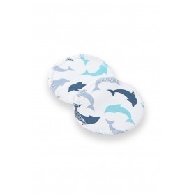 Paire de lingettes démaquillantes en Bambou