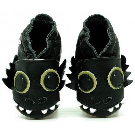 Chaussons cuir enfant Dragon