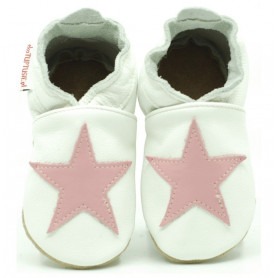 chausson cuire bebe fille