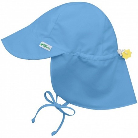 Chapeau Saharienne anti UV Bleu