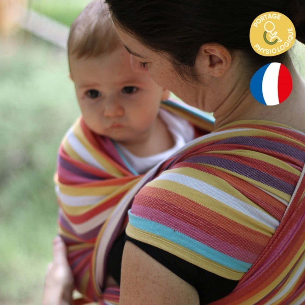 écharpe de portage made in france lola 4.6m Neobulle