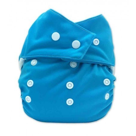 Couche lavable TE2 Bleue EcoCouche - Lulu Nature