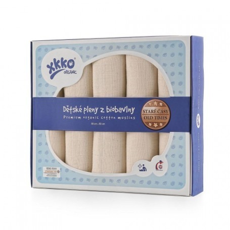 5 gant de toilette bébé - 100% coton et Oeko-tex - Ecologique