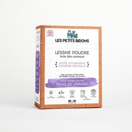 Lessive poudre Lavande made in France - Les Petits Bidons