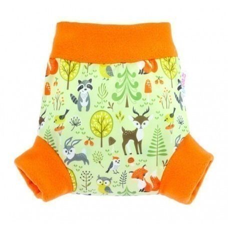 Culotte imperméable shorty Animaux de la forêt - Petit Lulu