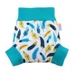 Culotte imperméable shorty Plumes - Petit Lulu