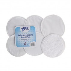 Lot de 3 paires de Coussinets d'allaitement en coton bio - XKKO