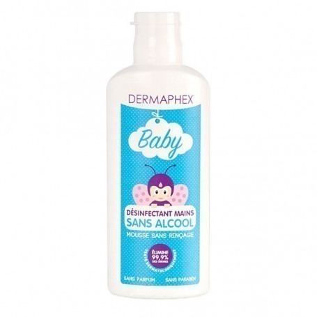 Désinfectant mains sans alcool Dermaphex Baby