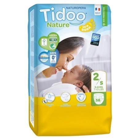 1 Paquet TIDOO - 64 Couches (T2) - 3/6kg