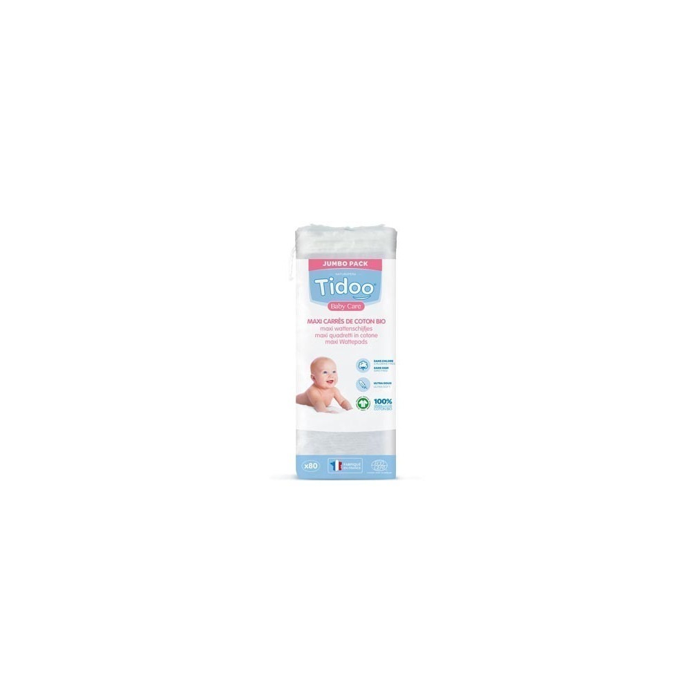 Coton tidoo care BIO - achat coton bio pour bébé