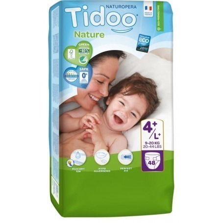 1 Paquet TIDOO - 48 Couches (T4+) - 9/20kg