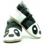 Chaussons cuir souple Panda