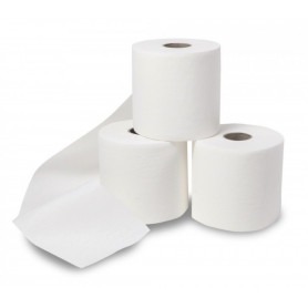 Rouleau de 100 voiles épais pour selles liquides