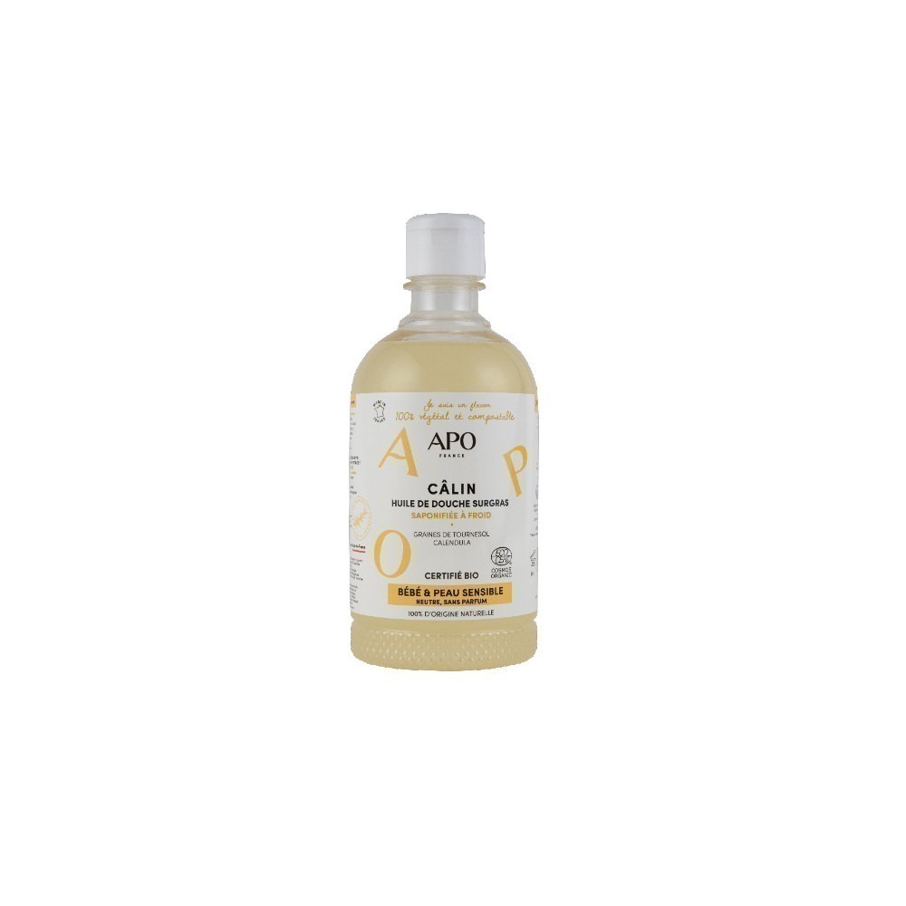 Huile De Douche Bebe Surgras Calin Pour Peau Sensible 500ml Apo Huile De Douche Bebe Surgras Calin Pour Peau Sensible 500ml Apo
