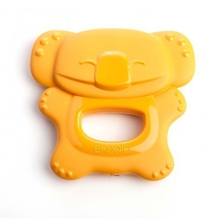 Anneau de dentition bébé bioplastique - Orange - ekoala