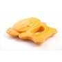 Anneau de dentition bébé bioplastique - Orange - ekoala