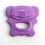 Anneau de dentition bébé bioplastique - Violet - eKoala