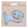 Anneau de dentition Poisson Bleu caoutchouc naturel - Hevea