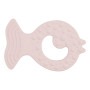 Anneau de dentition caoutchouc naturel Poisson Rose - Hevea