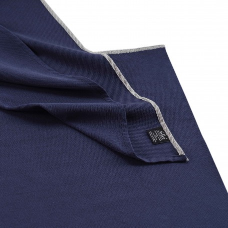 Echarpe de portage tissée coton bio - Bleu Frégate - Neobulle