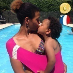 Echarpe piscine AquaBulle - Fushia - Néobulle