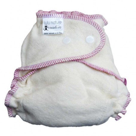 Couche Bébé Nature 2/7 kg Chanvre/Coton bio