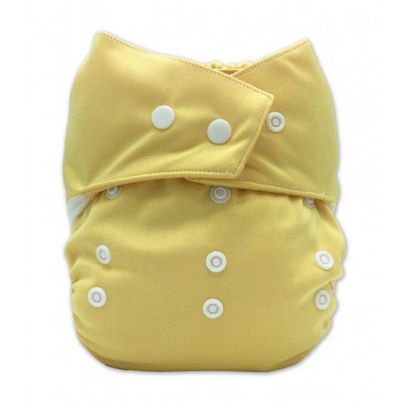 Couche lavable TE2 Jaune EcoCouche - Lulu Nature