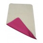 Matelas de change Coton Bio - Framboise - Lulu Nature