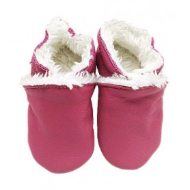 chausson cuire bebe fille
