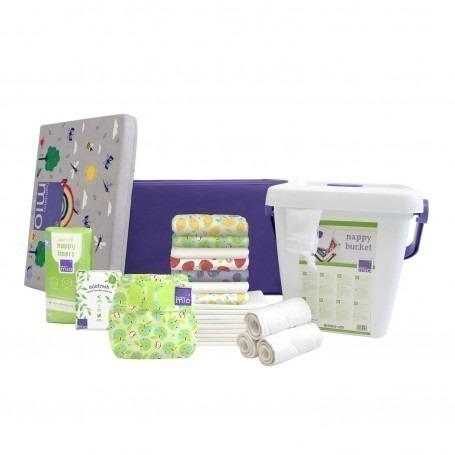 Pack Couches TE2 Mioduo Panier Fruité - Taille 1 (-9kg) - Bambino Mio