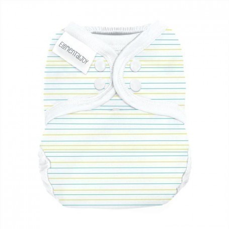 BumGenius Elemental Joy Pocket (pression) - Mirror Stripe