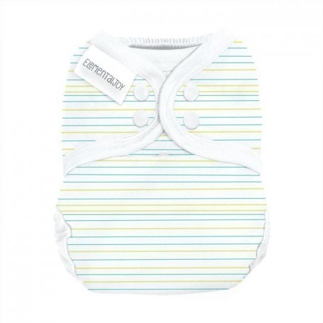 BumGenius Elemental Joy Pocket (pression) - Mirror Stripe