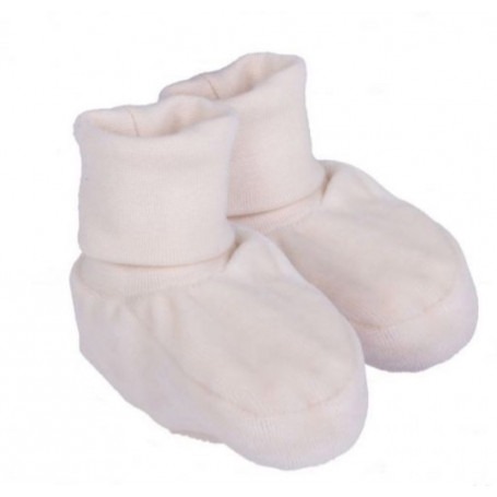 Chaussons naissance Bébé - Ecru