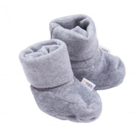 Chaussons naissance Bébé - Gris