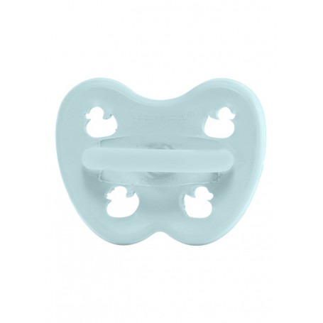 Tétine physiologique 0-3 mois - Bleu bébé - Hévéa