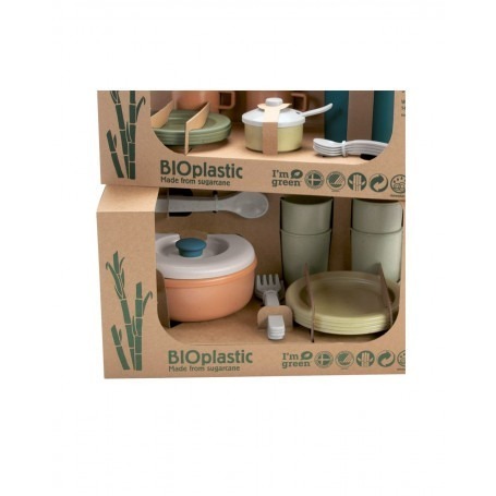 Coffret dînette en bioplastique - Dantoy