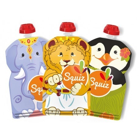 Gourde réutilisable pour bébé et enfant - Squiz