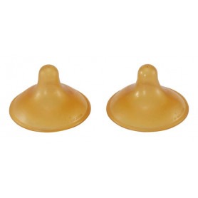 Bout de sein en caoutchouc naturel - lot de 2 - Hevea