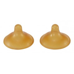 Bout de sein en caoutchouc naturel - lot de 2 - Hevea