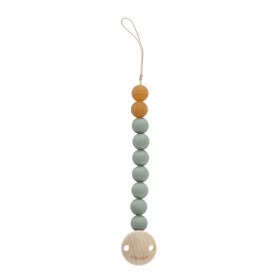 Attache-tétine - Moss Green - Hevea