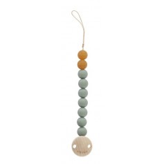 Attache-tétine - Moss Green - Hevea