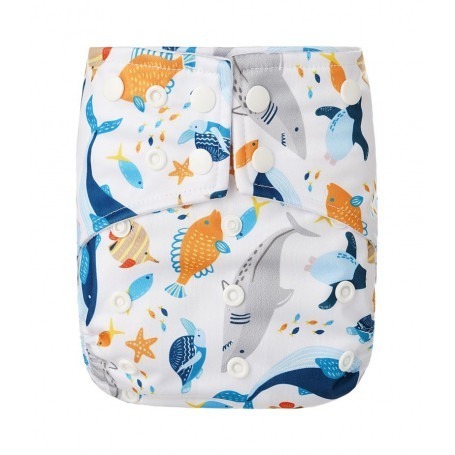Couche lavable TE1 à poche - Happy Bear
