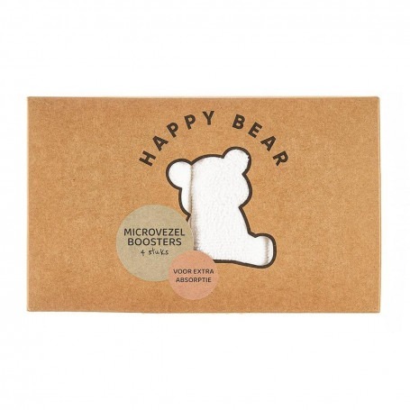 Lot de 4 inserts Microfibre - Happy Bear