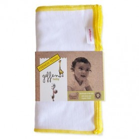 Grandes lingettes chanvre coton bio - Lot de 10 - Geffen