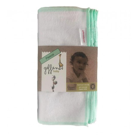 Lingettes bébé réutilisables, lot de 20, en coton biologique