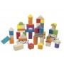 50 blocs de construction en bois - jouet bois